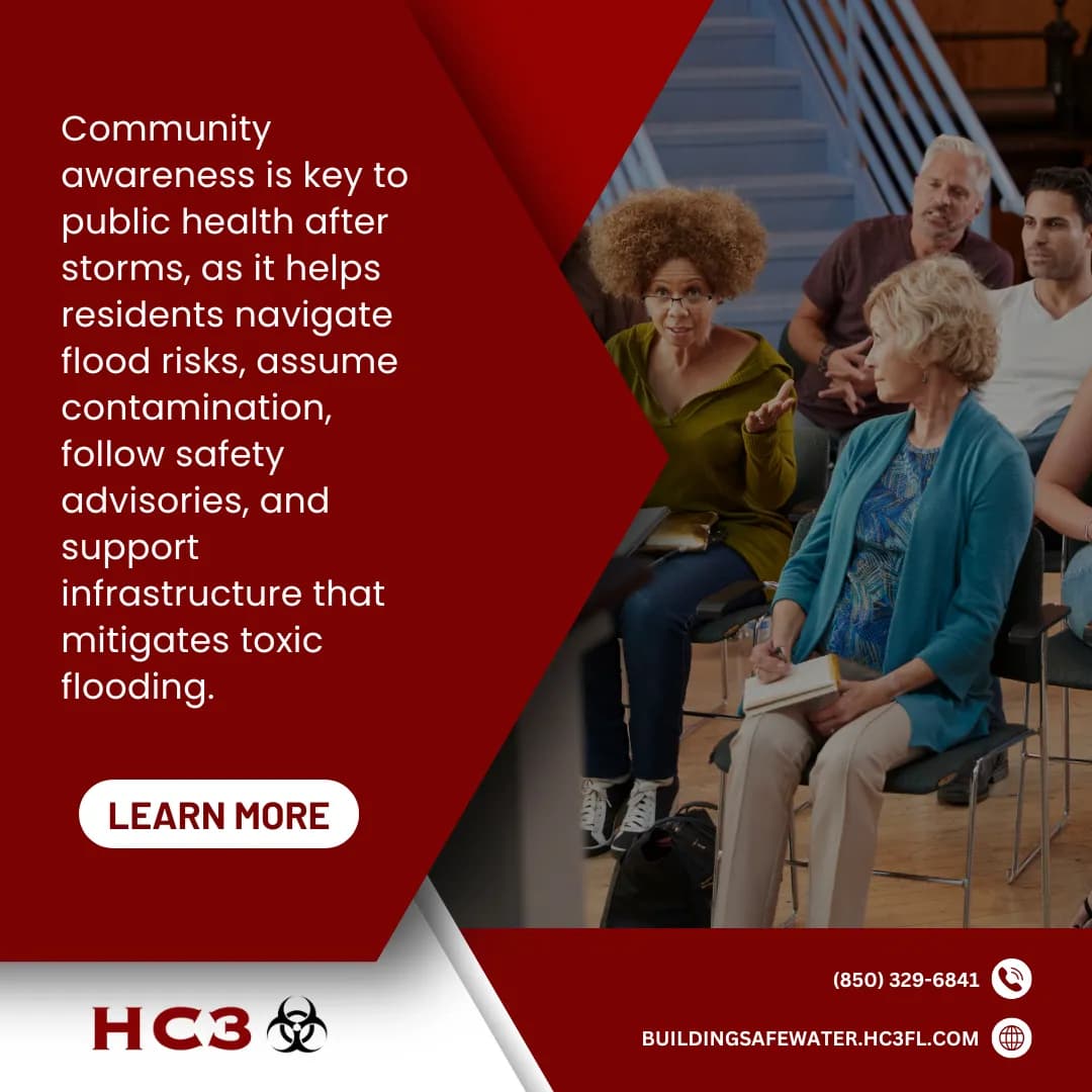 How Floodwaters Can Compromise Public Health — visual note 4